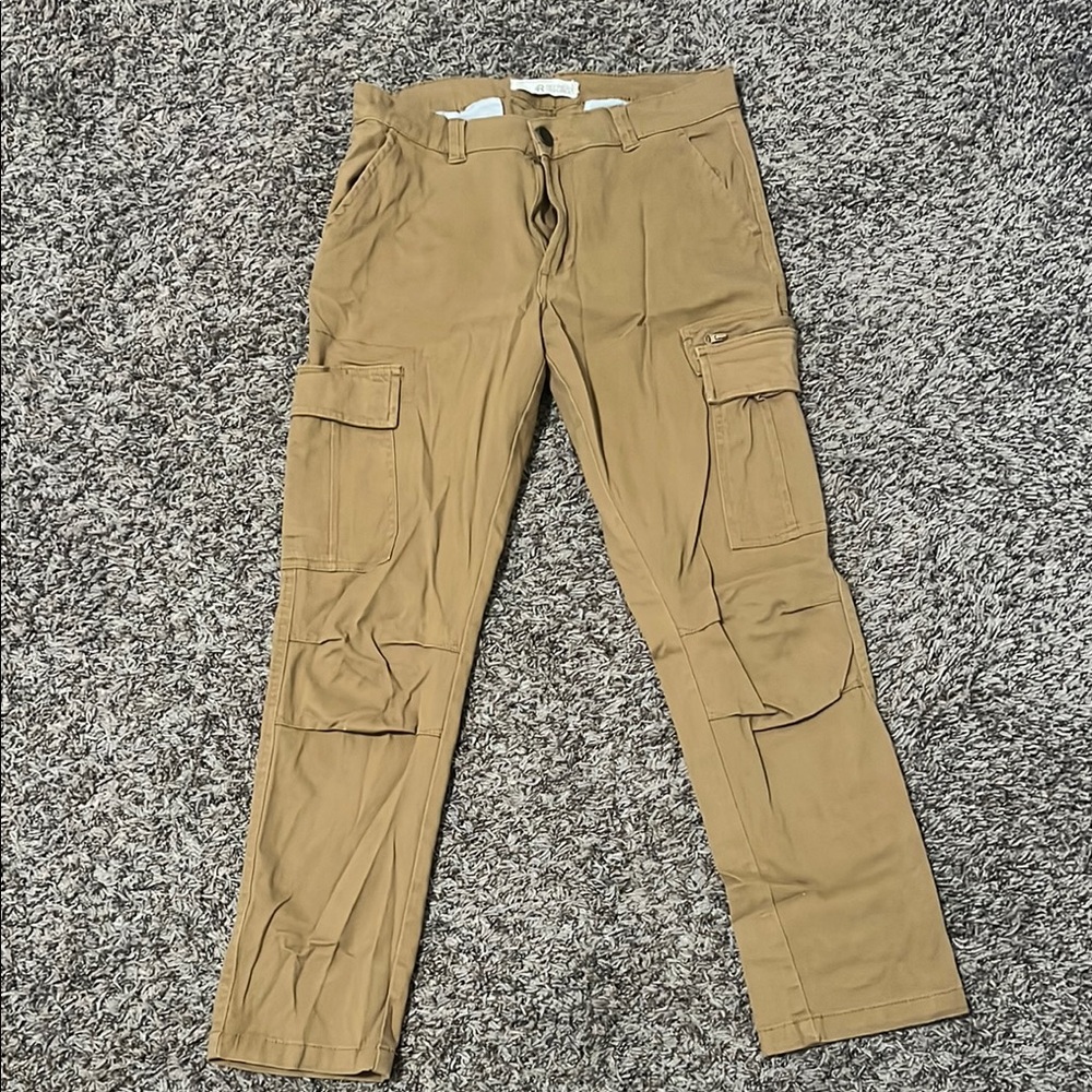 Men's Classic Brown Cargo Pants